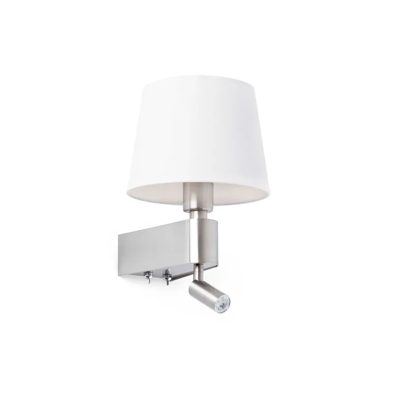 ROOM Lampe applique blanche avec lecteur LED