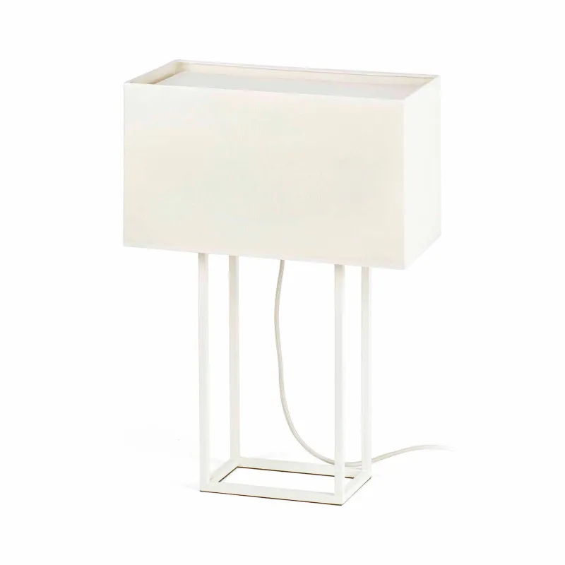 VESPER Lampe de bureau blanche