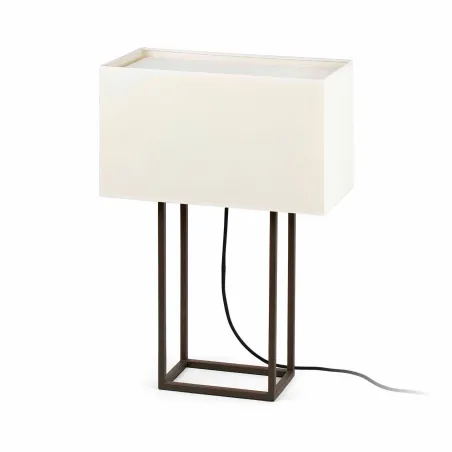 VESPER LAMPE DE TABLE MARRON 2 X E27 20W