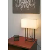 VESPER LAMPE DE TABLE MARRON 2 X E27 20W