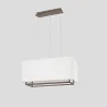 VESPER 600 Lampe suspension marron