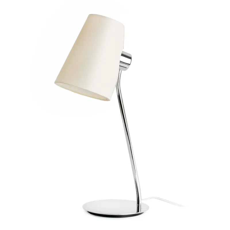 LUPE Lampe de table chrome