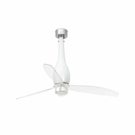 ETERFAN M LED Ventilateur blanc brillant/transparent DC SMART