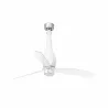 ETERFAN M LED Ventilateur blanc brillant/transparent DC SMART