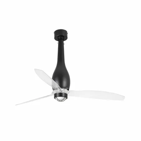 ETERFAN M LED Ventilateur noir mat/transparent DC