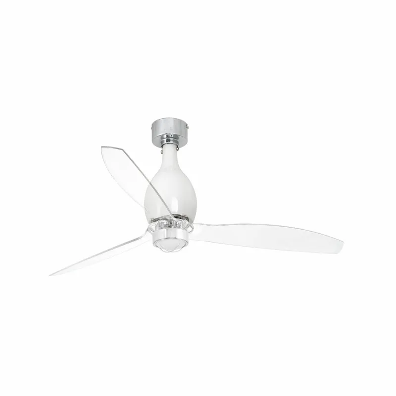 MINI ETERFAN M LED Ventilateur blanc brillant/transparent DC