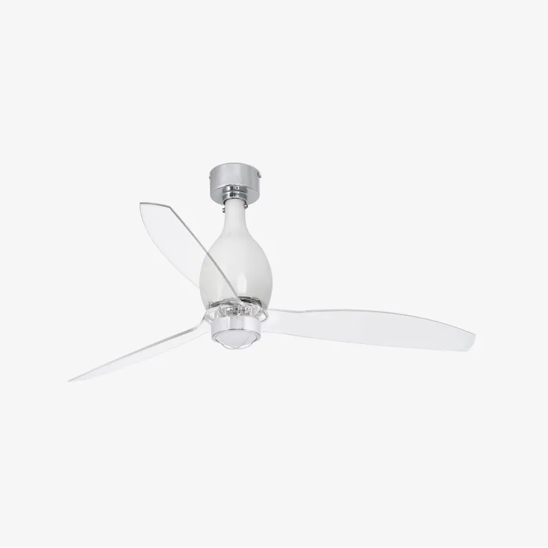 MINI ETERFAN M LED Ventilateur blanc brillant/transparent DC