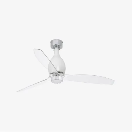 MINI ETERFAN M LED Ventilateur blanc brillant/transparent DC