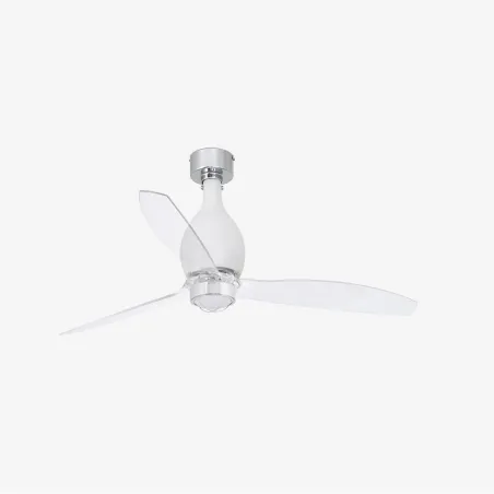MINI ETERFAN M LED Ventilateur blanc mat/transparent DC
