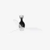 MINI ETERFAN M LED Ventilateur noir mat/transparent DC