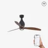 MINI ETERFAN M LED Ventilateur noir mat/bois DC SMART
