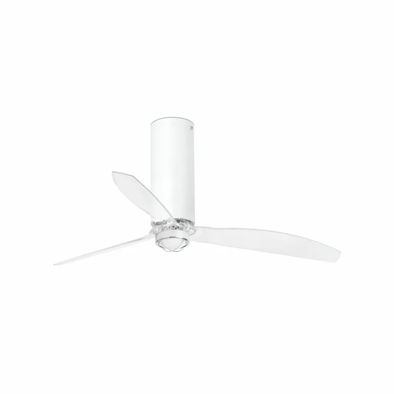 TUBE FAN M LED Ventilateur blanc brillant/transparent DC