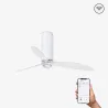 TUBE FAN M LED Ventilateur blanc brillant/transparent DC SMART