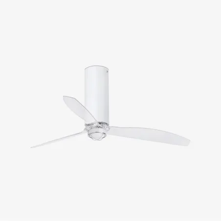 TUBE FAN M LED Ventilateur blanc mat/transparent DC