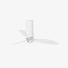 TUBE FAN M LED Ventilateur blanc mat/transparent DC