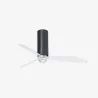 TUBE FAN M LED Ventilateur noir brillant/transparent DC