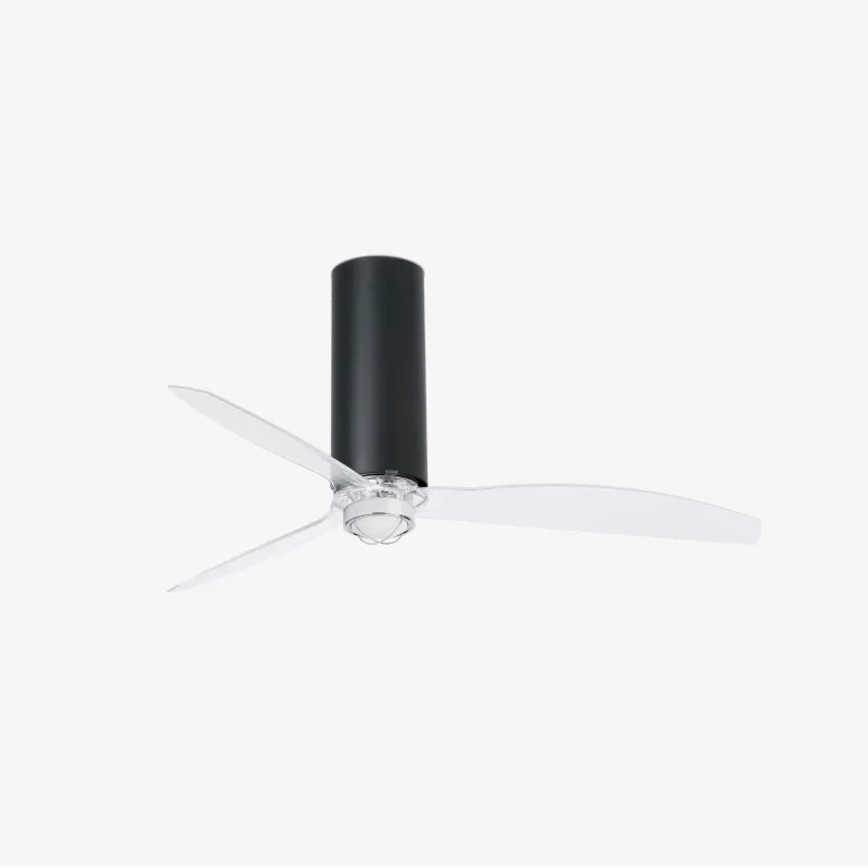 TUBE FAN M LED Ventilateur noir mat/transparent DC