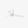 MINI TUBE FAN M LED Ventilateur blanc brillant/transparent DC