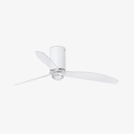 MINI TUBE FAN M LED Ventilateur blanc mat/transparent DC