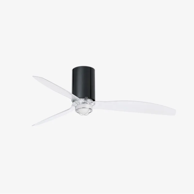 MINI TUBE FAN M LED Ventilateur noire brillant/transparent DC