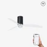 MINI TUBE FAN M LED Ventilateur noire brillant/transparent DC SMART