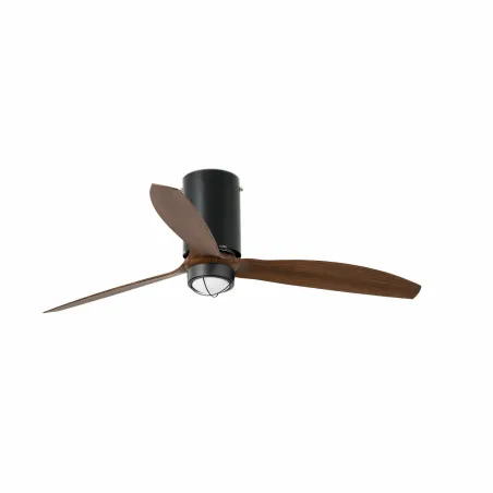 MINI TUBE FAN M LED Ventilateur noir/bois mat DC SMART