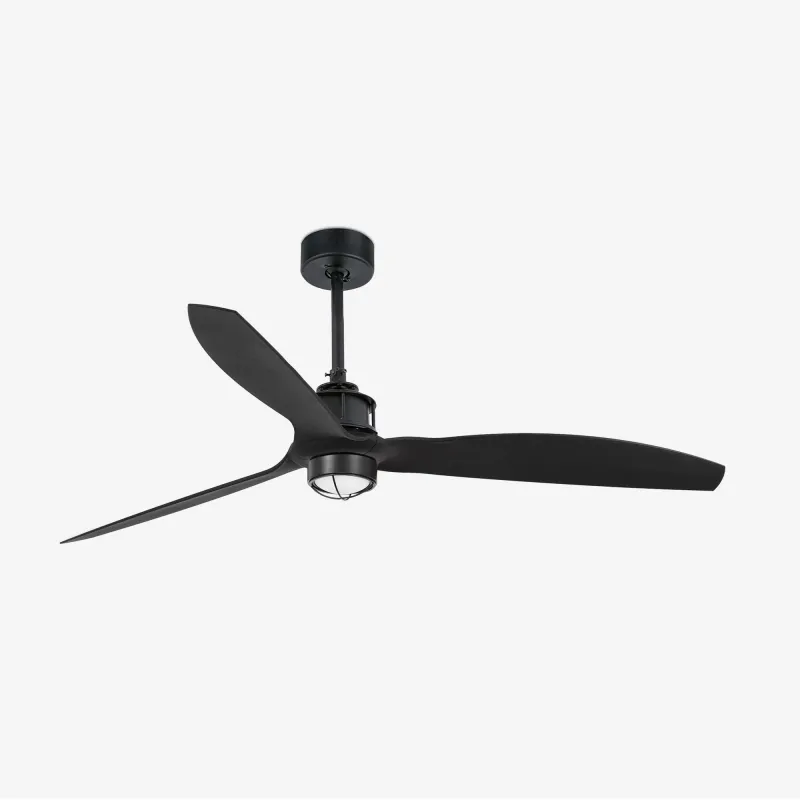 JUST FAN M LED Ventilateur noir mat DC