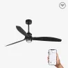 JUST FAN M LED Ventilateur noir mat DC SMART