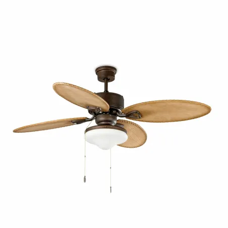 LOMBOK L Ventilateur marron foncé