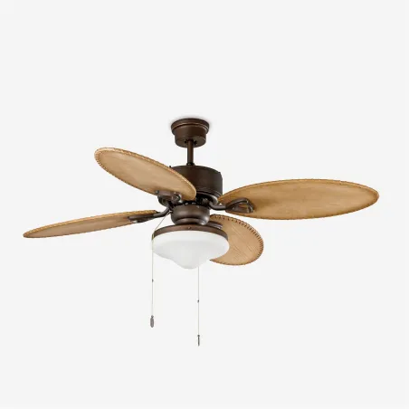 LOMBOK L Ventilateur marron foncé