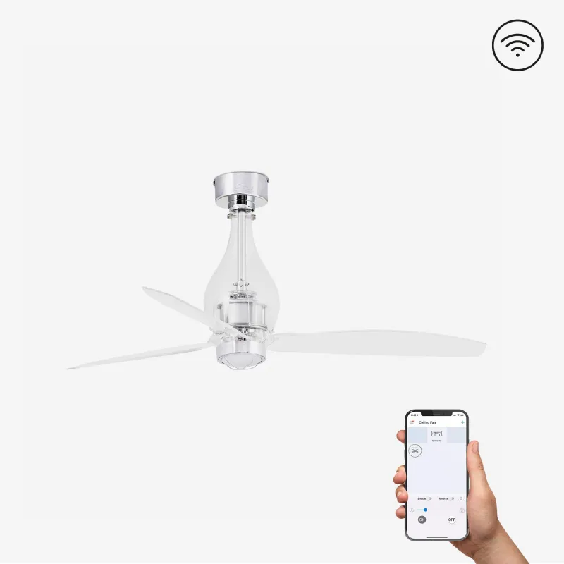 MINI ETERFAN M LED Ventilateur transparent DC SMART