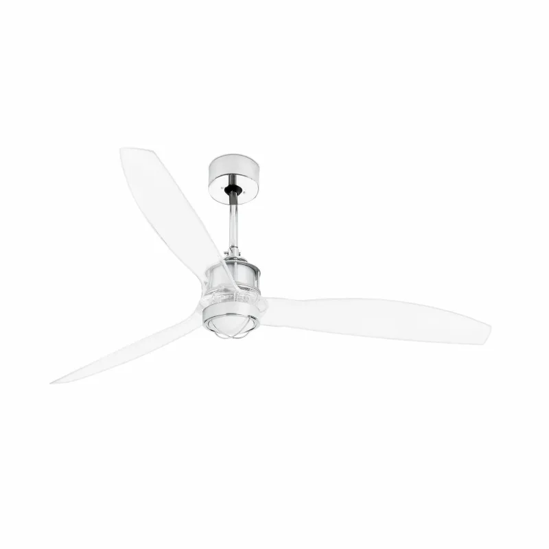 JUST FAN M LED Ventilateur chrome DC