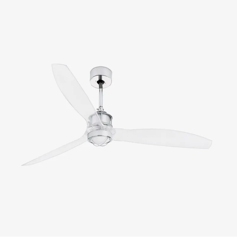 JUST FAN M LED Ventilateur chrome DC