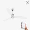 JUST FAN M LED Ventilateur chrome DC SMART