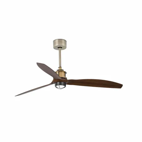 JUST FAN M LED Ventilateur or vielli/bois DC
