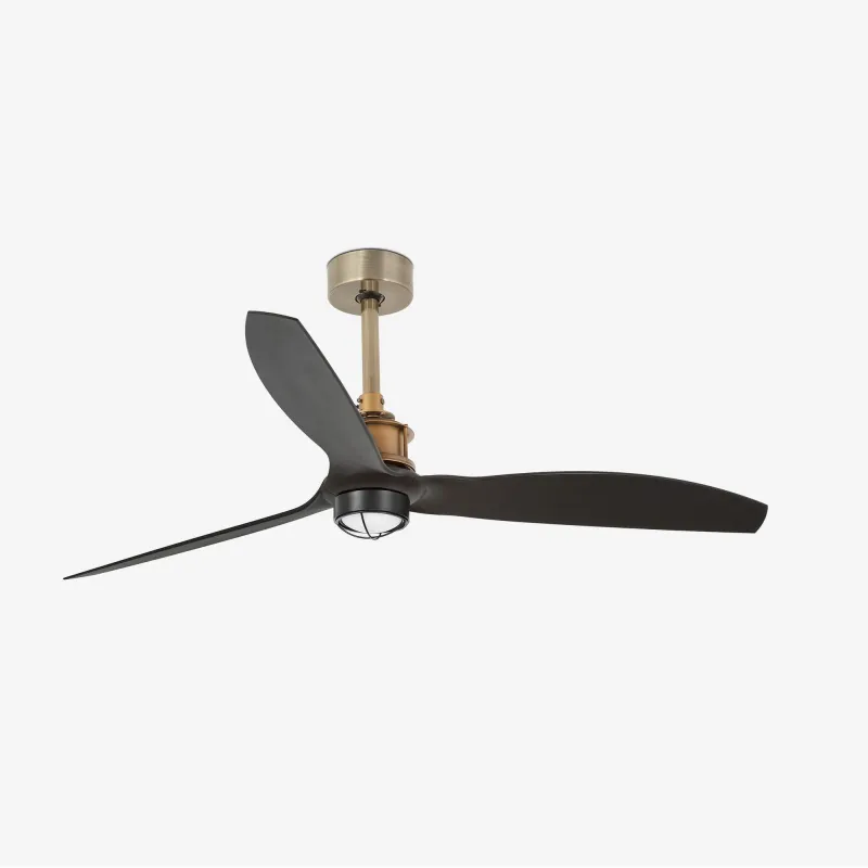 JUST FAN M LED Ventilateur or vielli/noir