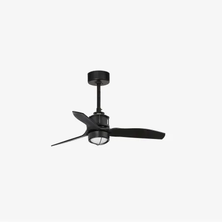 JUST FAN XS LED Ventilateur noir mat DC 81cm