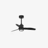 JUST FAN XS LED Ventilateur noir mat DC 81cm