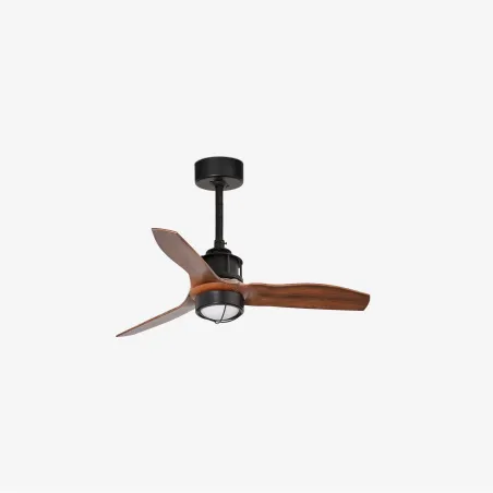 JUST FAN XS LED Ventilateur noir/bois 81cm