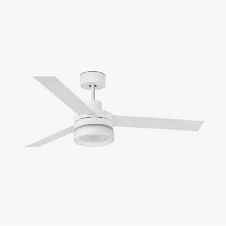 ICE L LED SPEAKER Ventilateur de plafon blanc avec haut-parleur