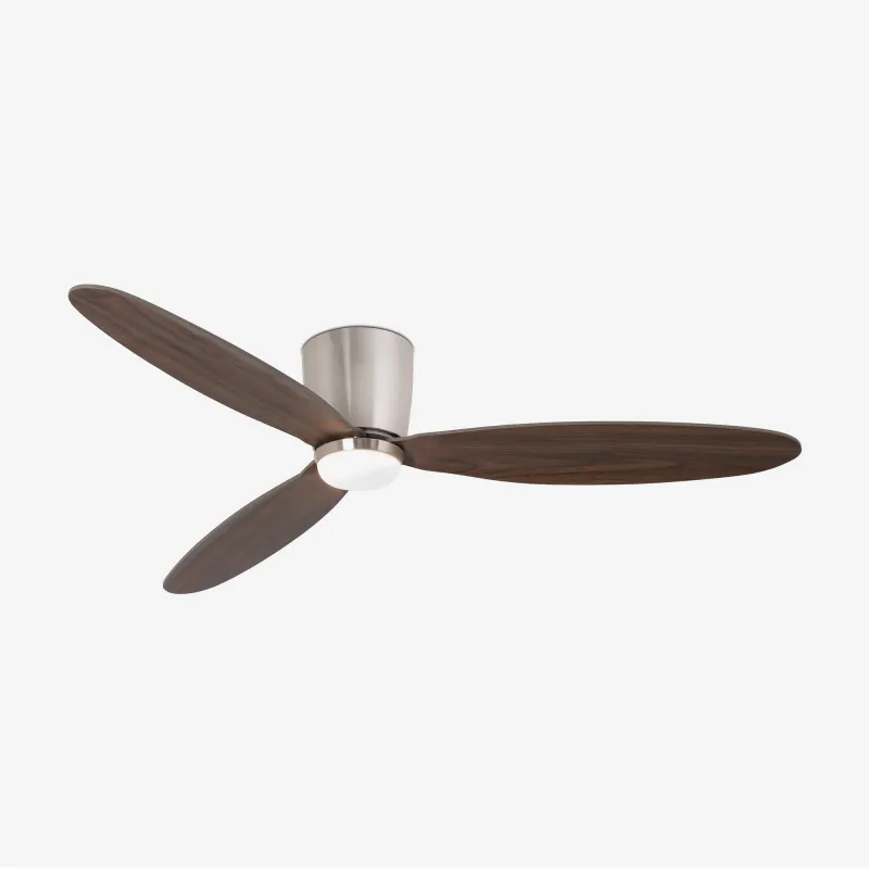 NIAS L LED Ventilateur nickel mat DC