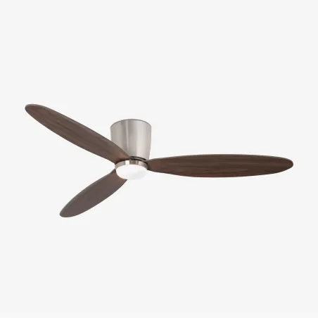 NIAS L LED Ventilateur nickel mat DC
