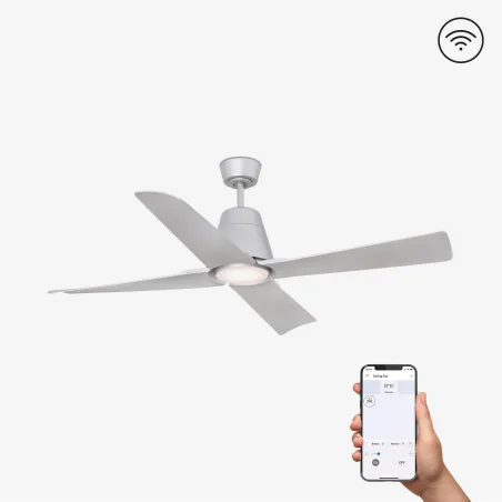 TYPHOON M LED Ventilateur gris DC SMART