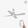 TYPHOON M LED Ventilateur gris DC SMART