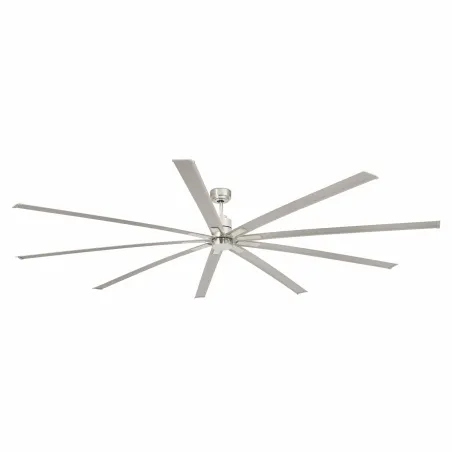 MANHATTAN XL LED Ventilateur nickel mat DC