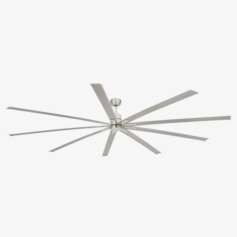 MANHATTAN XL LED Ventilateur nickel mat DC