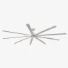 MANHATTAN XL LED Ventilateur nickel mat DC