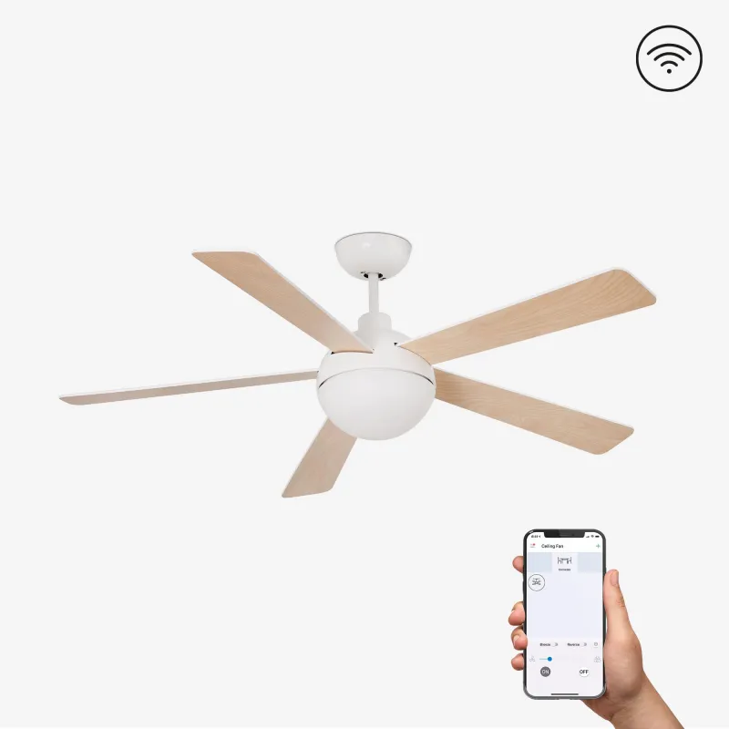 IZARO L LED Ventilateur blanche DC SMART