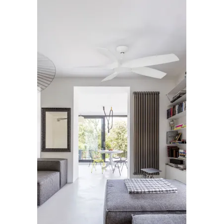 COCOS L Ventilateur blanc DC