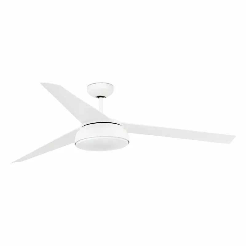 VULCANO L LED Ventilateur blanc DC